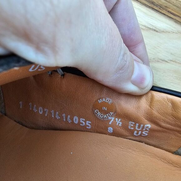 MEPHISTO Mens Baduard Cool Air Brown Slip On Casual Loafers Size 8 - Picture 7 of 9